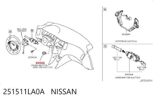 251511LA0A Nissan/Infiniti