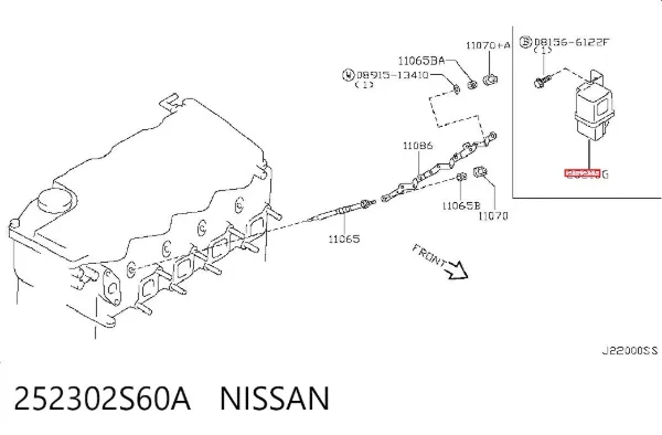  252302S60A Nissan/Infiniti