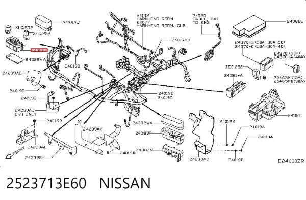  2523713E60 Nissan/Infiniti