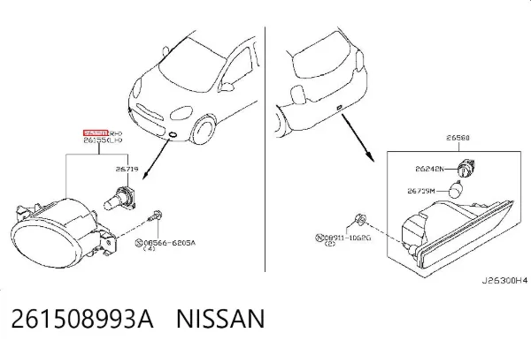 Фара противотуманная левая 89206431 Renault (RVI)