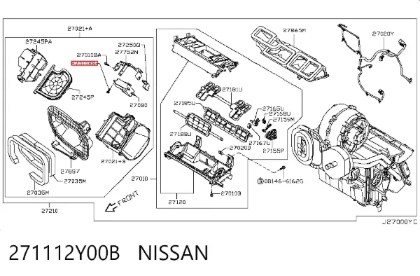  271112Y00B Nissan/Infiniti