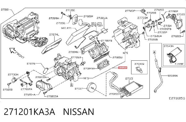  271201KA3A Nissan/Infiniti