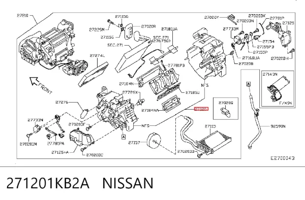  271201KB2A Nissan/Infiniti