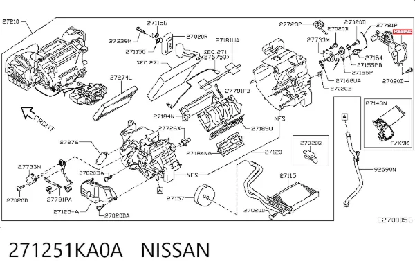  271251KA0A Nissan/Infiniti