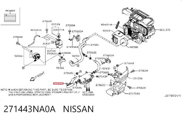  271443NA0A Nissan/Infiniti
