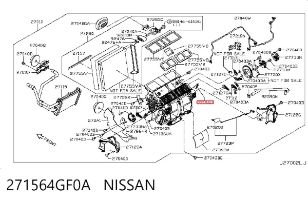  271564GF0A Nissan/Infiniti