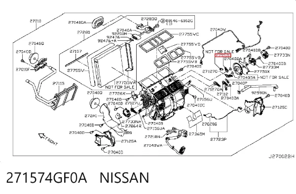  271574GF0A Nissan/Infiniti