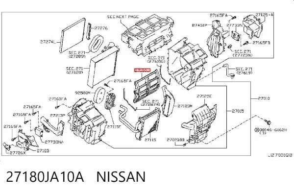  27180JA10A Nissan/Infiniti
