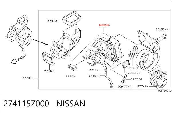  274115Z000 Nissan/Infiniti