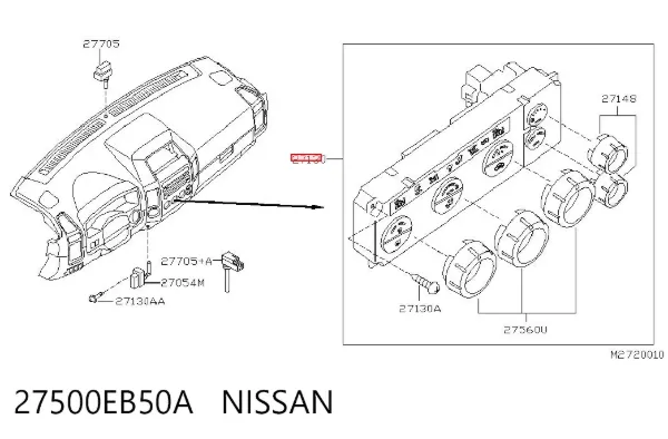  27500EB50A Nissan/Infiniti