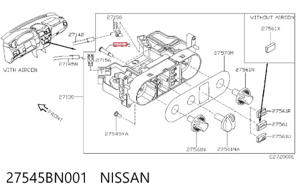  27545BN001 Nissan/Infiniti