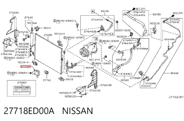  27718ED00A Nissan/Infiniti
