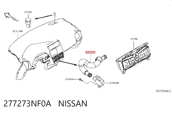  277273NF0A Nissan/Infiniti