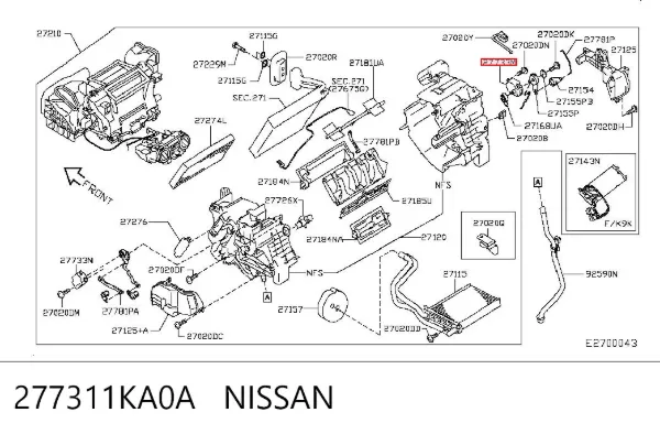  277311KA0A Nissan/Infiniti
