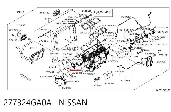  277324GA0A Nissan/Infiniti