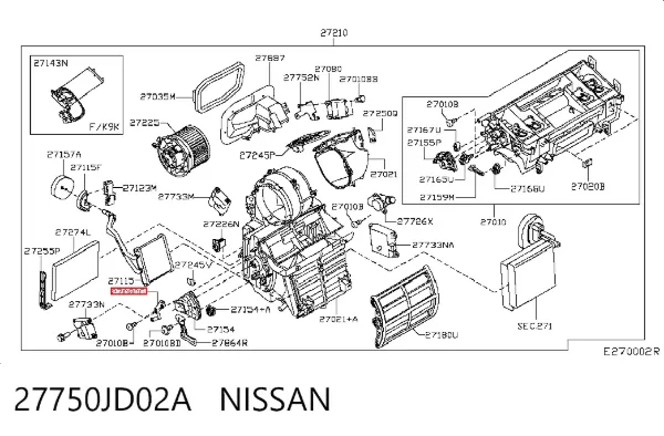  27750JD02A Nissan/Infiniti