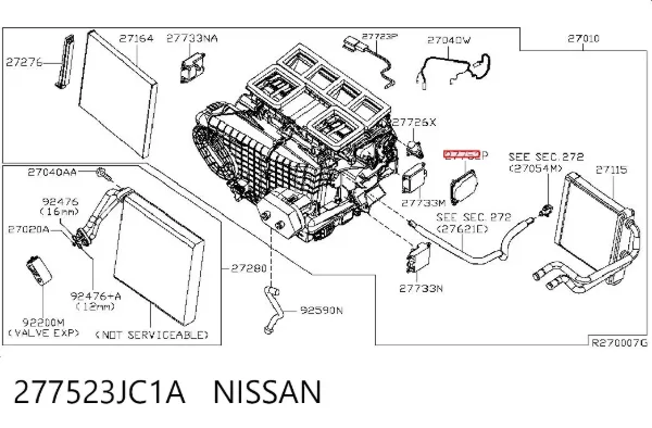  277523JC1A Nissan/Infiniti