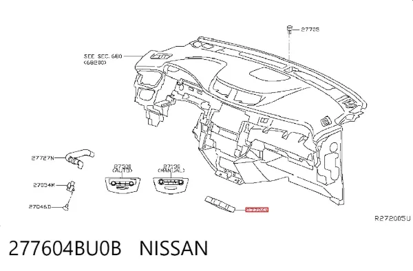  277604BU0B Nissan/Infiniti