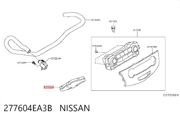  277604EA3B Nissan/Infiniti