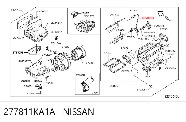  277811KA1A Nissan/Infiniti
