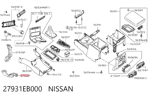  27931EB000 Nissan/Infiniti