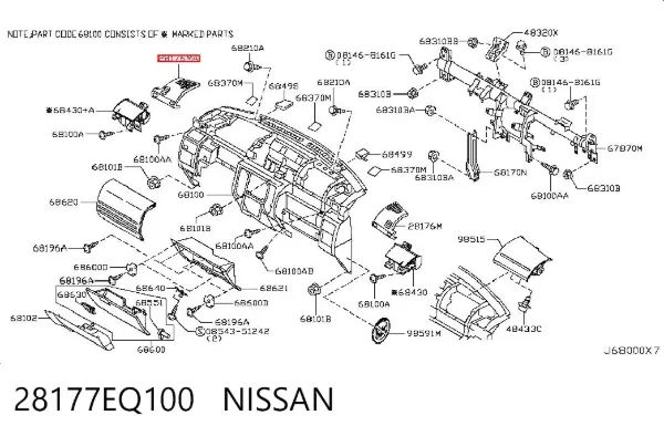  28177EQ100 Nissan/Infiniti
