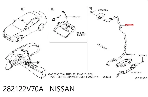  282122V70A Nissan/Infiniti