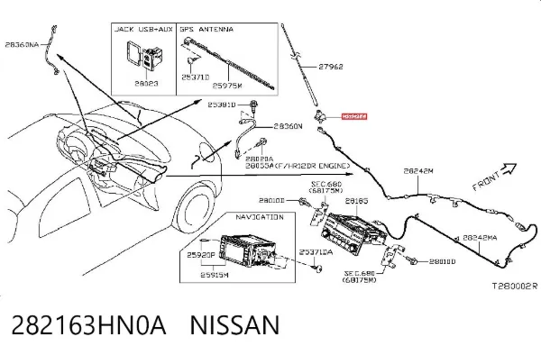  282163HN0A Nissan/Infiniti