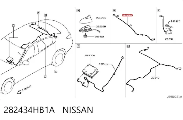  282434HB1A Nissan/Infiniti