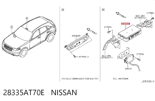  28335AT70E Nissan/Infiniti