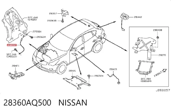  28360AQ500 Nissan/Infiniti