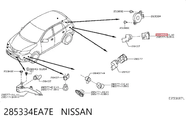  285334EA7E Nissan/Infiniti