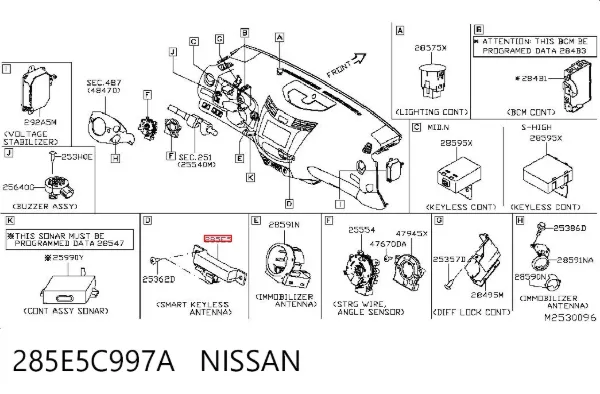  285E5C997A Nissan/Infiniti