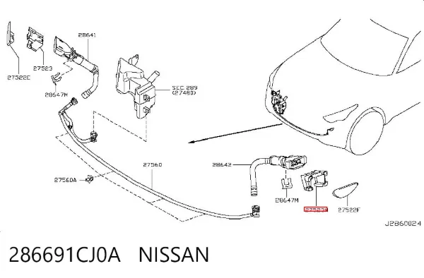  286691CJ0A Nissan/Infiniti