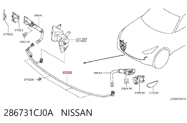  286731CJ0A Nissan/Infiniti