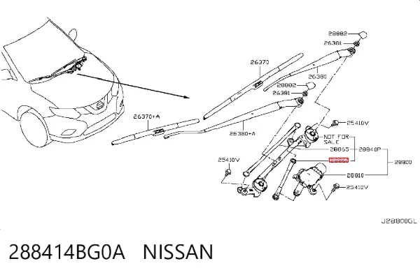  288414BG0A Nissan/Infiniti