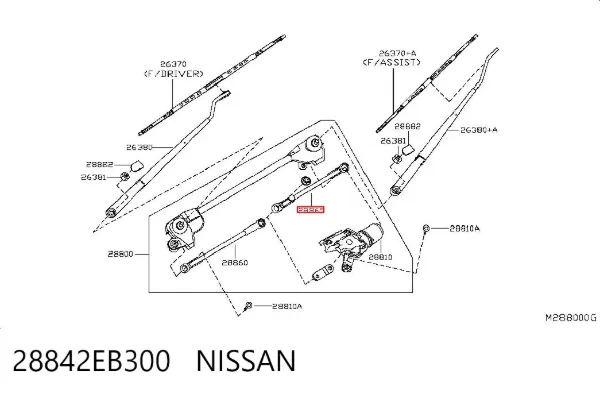  28842EB300 Nissan/Infiniti