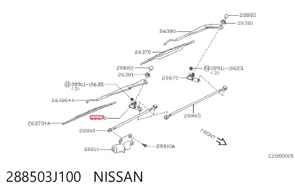  288503J100 Nissan/Infiniti