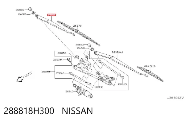  288818H300 Nissan/Infiniti