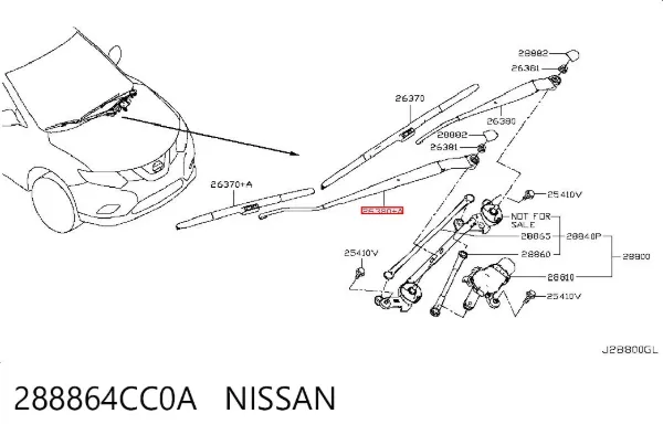  288864CC0A Nissan/Infiniti