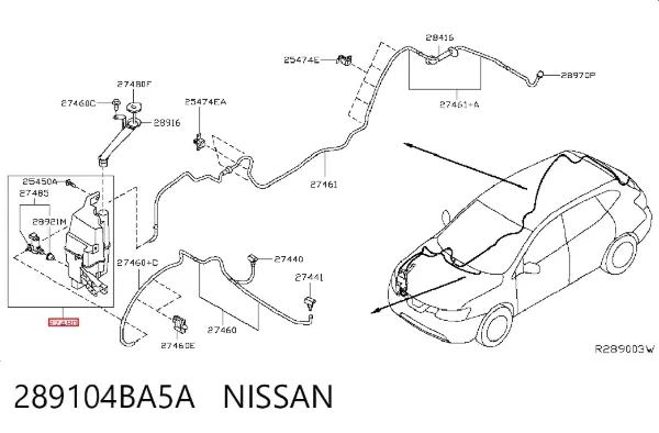 Бачок омывателя ABMNSRG0098 Autoboom