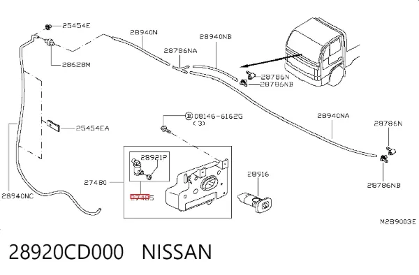 Моторчик омывателя 28920CD000 Nissan/Infiniti