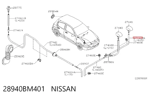  28940BM401 Nissan/Infiniti