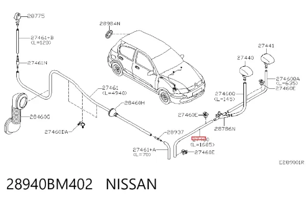  28940BM402 Nissan/Infiniti
