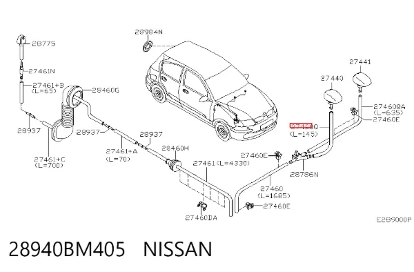  28940BM405 Nissan/Infiniti