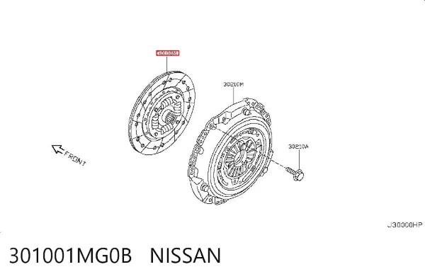  301001MG0B Nissan/Infiniti