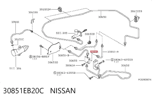 30851EB20C Nissan/Infiniti