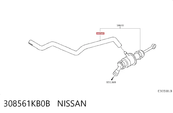  308561KB0B Nissan/Infiniti