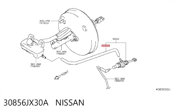  30856JX30A Nissan/Infiniti