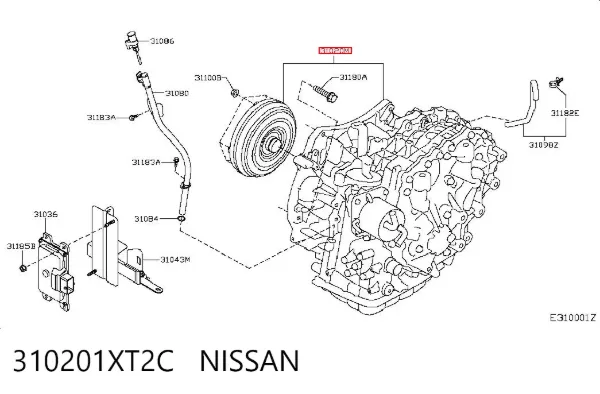 АКПП 310201XT2C Nissan/Infiniti